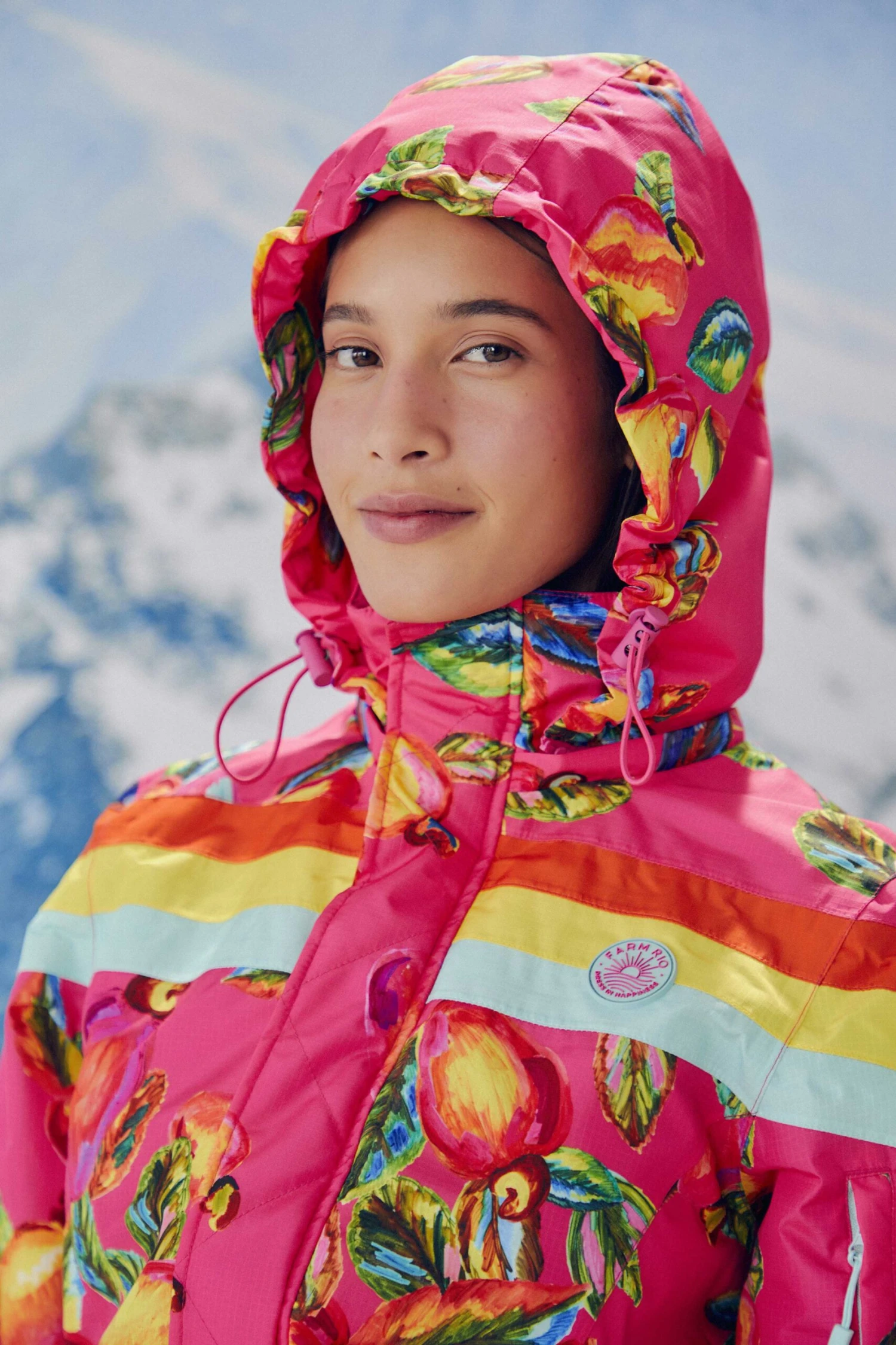 Farm Rio Pink Cashew Ski Jumpsuit 2 Farm Rio Pink Cashew Ski Jumpsuit - Image 2