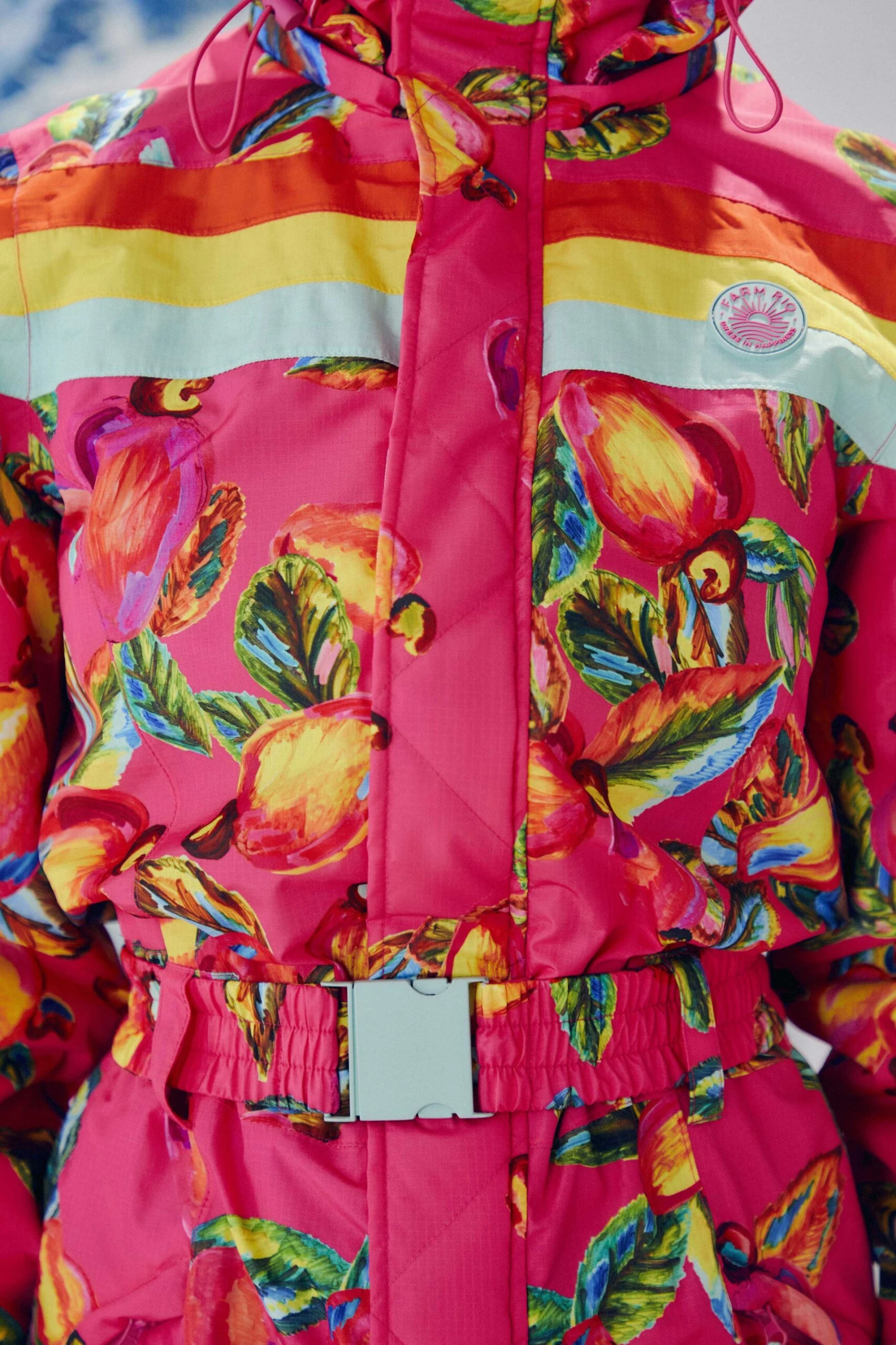 Farm Rio Pink Cashew Ski Jumpsuit 7 Farm Rio Pink Cashew Ski Jumpsuit - Image 7