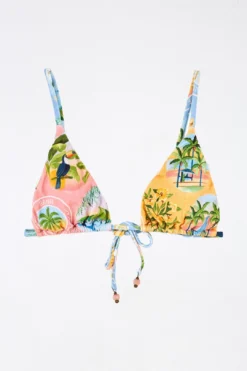 Farm Rio Rio Stamps Bikini Top -Farm Rio Shop 308496 05