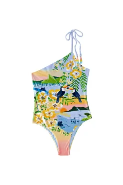 Farm Rio Colorful Rio One Piece Swimsuit -Farm Rio Shop 308498 06