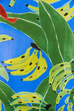 Farm Rio Blue Banana Leaves Sleeveless Maxi Dress -Farm Rio Shop 309156 05