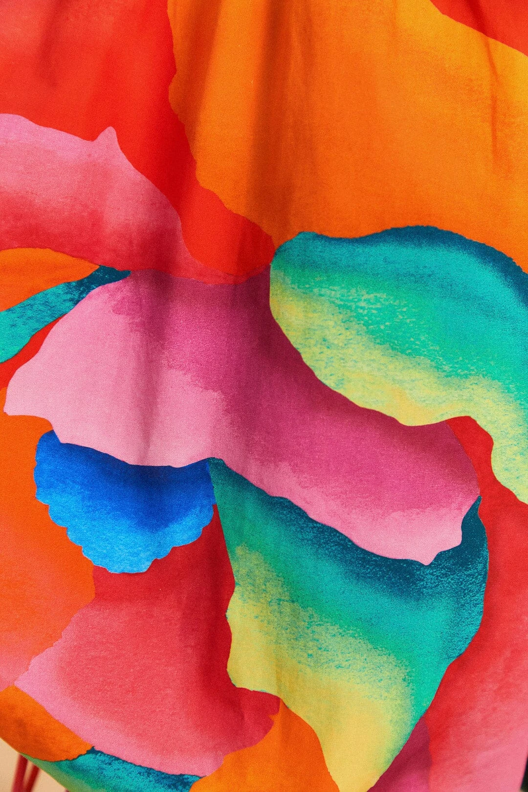 Farm Rio Red Ombre Chita Organic Cotton Romper 5 Farm Rio Red Ombre Chita Organic Cotton Romper - Image 5