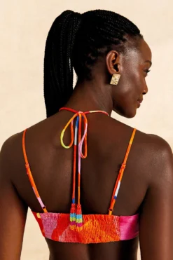 Farm Rio Red Ombre Chita Top -Farm Rio Shop 309186 03