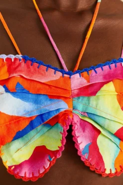 Farm Rio Red Ombre Chita Top -Farm Rio Shop 309186 05