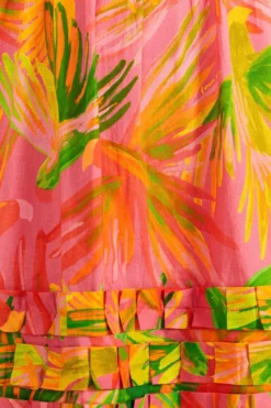 Farm Rio Mixed Painted Birds Mini Dress -Farm Rio Shop 309193 05