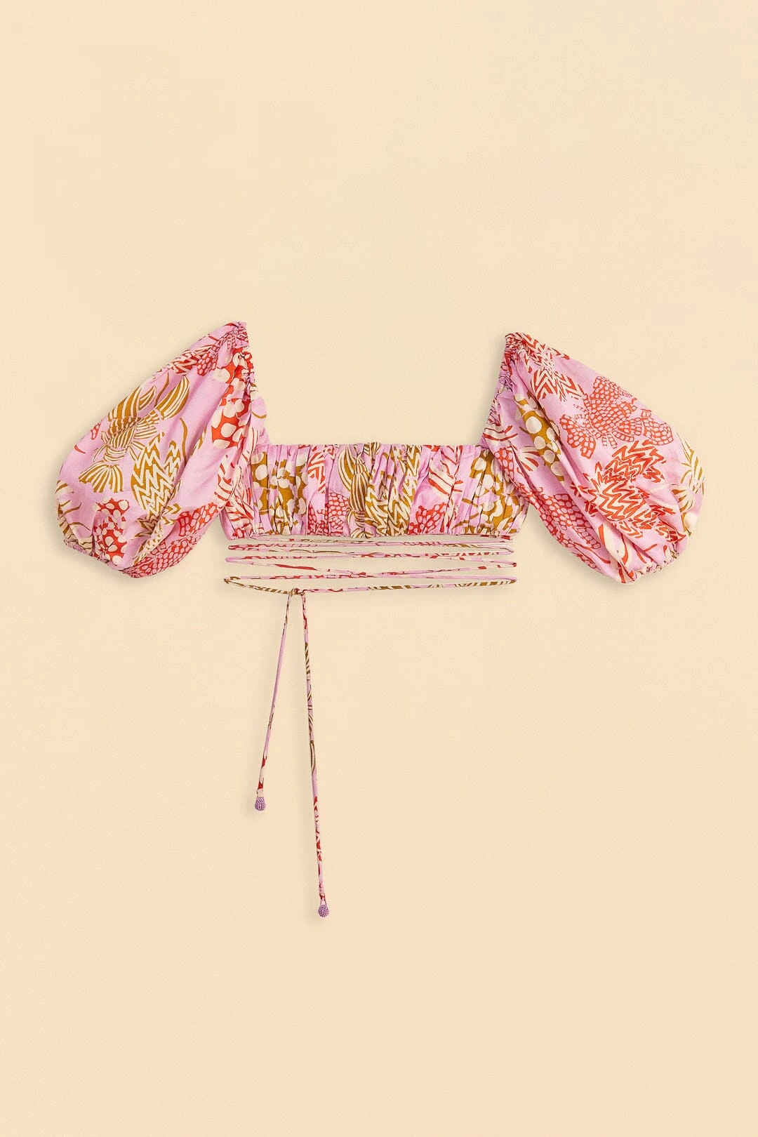 Farm Rio Pink Mixed Lobsters Top 5 Farm Rio Pink Mixed Lobsters Top - Image 5