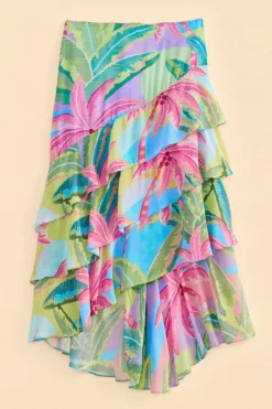 Farm Rio Beach Vibe Layered Skirt 11 Farm Rio Beach Vibe Layered Skirt -Farm Rio Shop 309204 06
