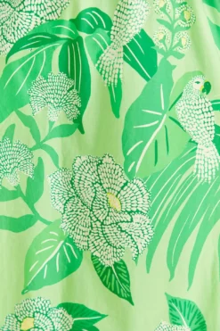 Farm Rio Green Dewdrop Floral Midi Dress 8 Farm Rio Green Dewdrop Floral Midi Dress -Farm Rio Shop 309210 04