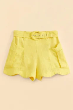 Farm Rio Bright Yellow Shorts -Farm Rio Shop 309212 06
