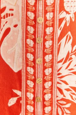 Farm Rio Red Lace Monsteras Mini Dress -Farm Rio Shop 309261 05 scaled