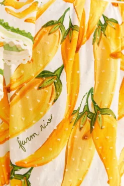 Farm Rio Off-White Peppers Maxi Dress -Farm Rio Shop 309305 05