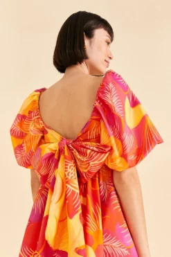 Farm Rio Summer Garden Ombre Mini Dress 8 Farm Rio Summer Garden Ombre Mini Dress -Farm Rio Shop 309315 03