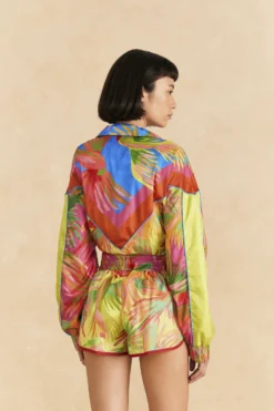 Farm Rio Lime Painted Birds Shorts 6 Farm Rio Lime Painted Birds Shorts -Farm Rio Shop 309369 03 scaled