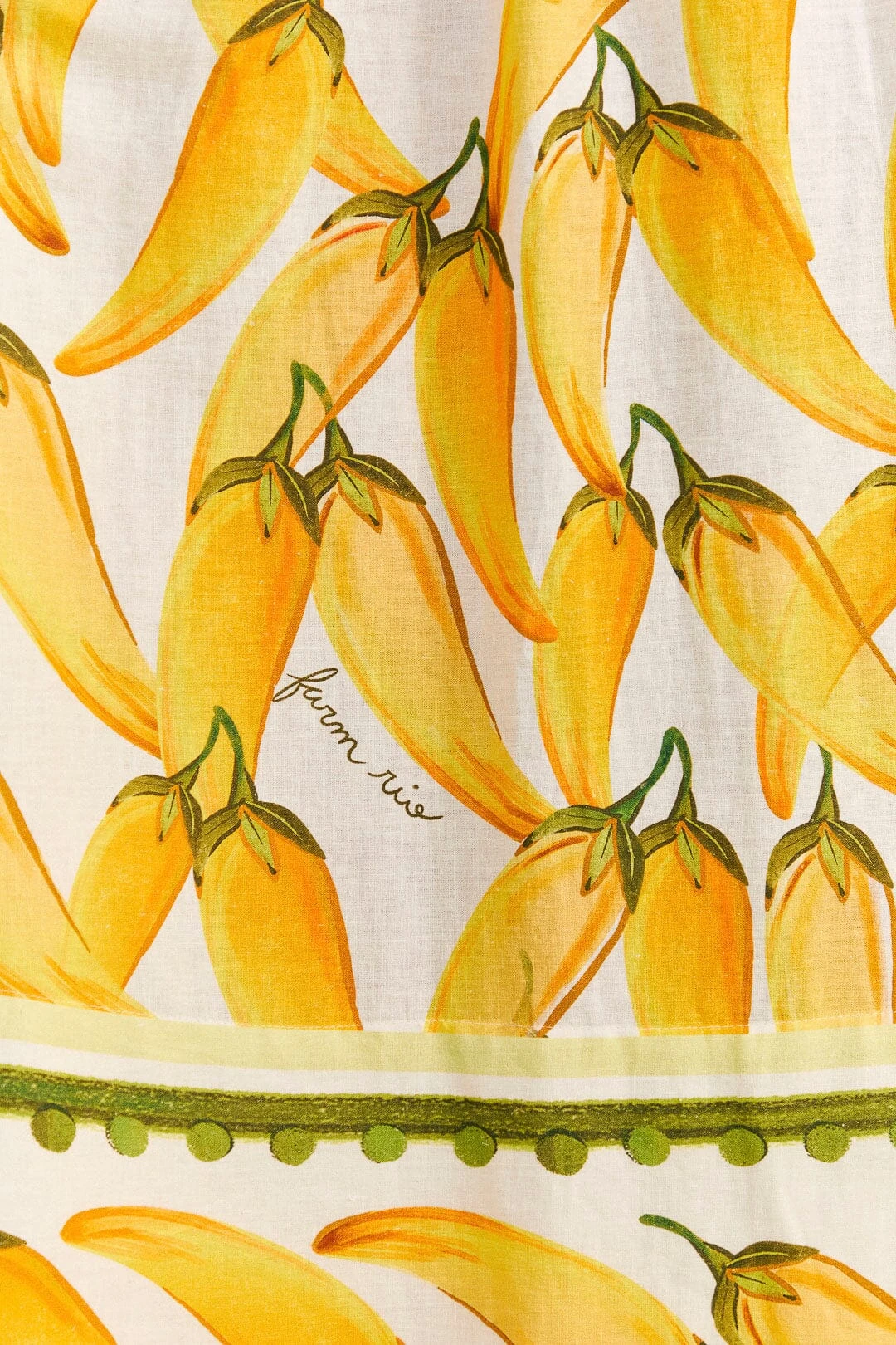 Farm Rio Off-White Peppers Maxi Skirt 5 Farm Rio Off-White Peppers Maxi Skirt - Image 5