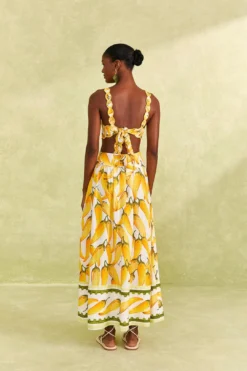 Farm Rio Off-White Peppers Top -Farm Rio Shop 309434 04