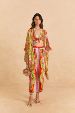 Farm Rio Beach Toucans Scarf Lenzing™ Ecovero™ Viscose Pants