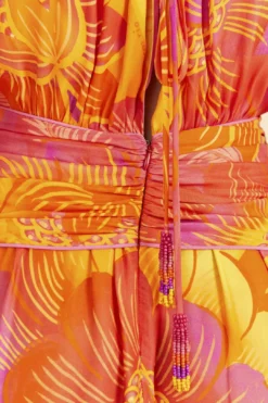 Farm Rio Summer Garden Ombre Lenzing™ Ecovero™ Viscose Maxi Dress 10 Farm Rio Summer Garden Ombre Lenzing™ Ecovero™ Viscose Maxi Dress -Farm Rio Shop 309451 05