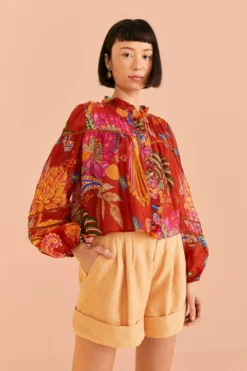 Farm Rio Mystic Bush Blouse -Farm Rio Shop 309454 03