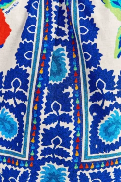 Farm Rio Off-White Flower Tapestry Blouse 9 Farm Rio Off-White Flower Tapestry Blouse -Farm Rio Shop 309502 05 scaled