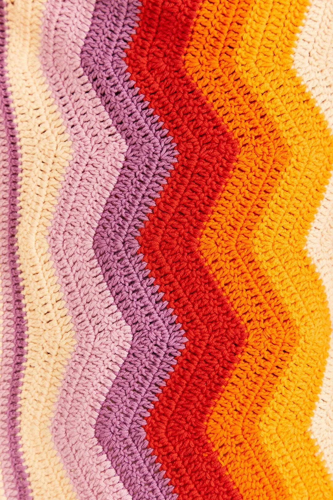 Farm Rio Multi Stripes Crochet Wrap Mini Skirt 4 Farm Rio Multi Stripes Crochet Wrap Mini Skirt - Image 4