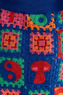 Farm Rio Crochet Icons Sweater Skirt 10 Farm Rio Crochet Icons Sweater Skirt -Farm Rio Shop 309564 05