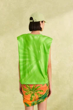 Farm Rio Green Lime Bananas Organic Cotton T-Shirt -Farm Rio Shop 309576 02