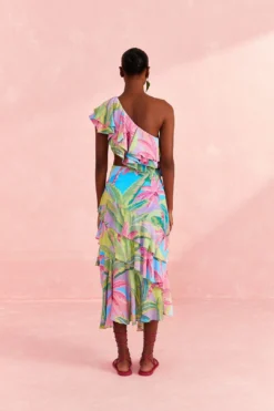 Farm Rio Beach Vibe One Shoulder Top -Farm Rio Shop 310278 04