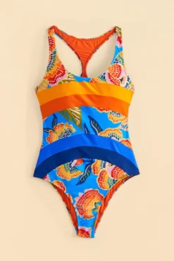 Farm Rio Dewdrop Spectrum One-Piece Swimsuit 7 Farm Rio Dewdrop Spectrum One-Piece Swimsuit -Farm Rio Shop 310534 04