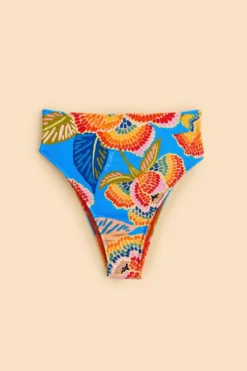 Farm Rio Dewdrop Spectrum High Waisted Bikini Bottom -Farm Rio Shop 310538 04