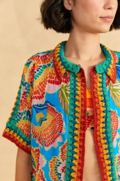 Farm Rio Dewdrop Spectrum Shirt 8 Farm Rio Dewdrop Spectrum Shirt -Farm Rio Shop 310541 03