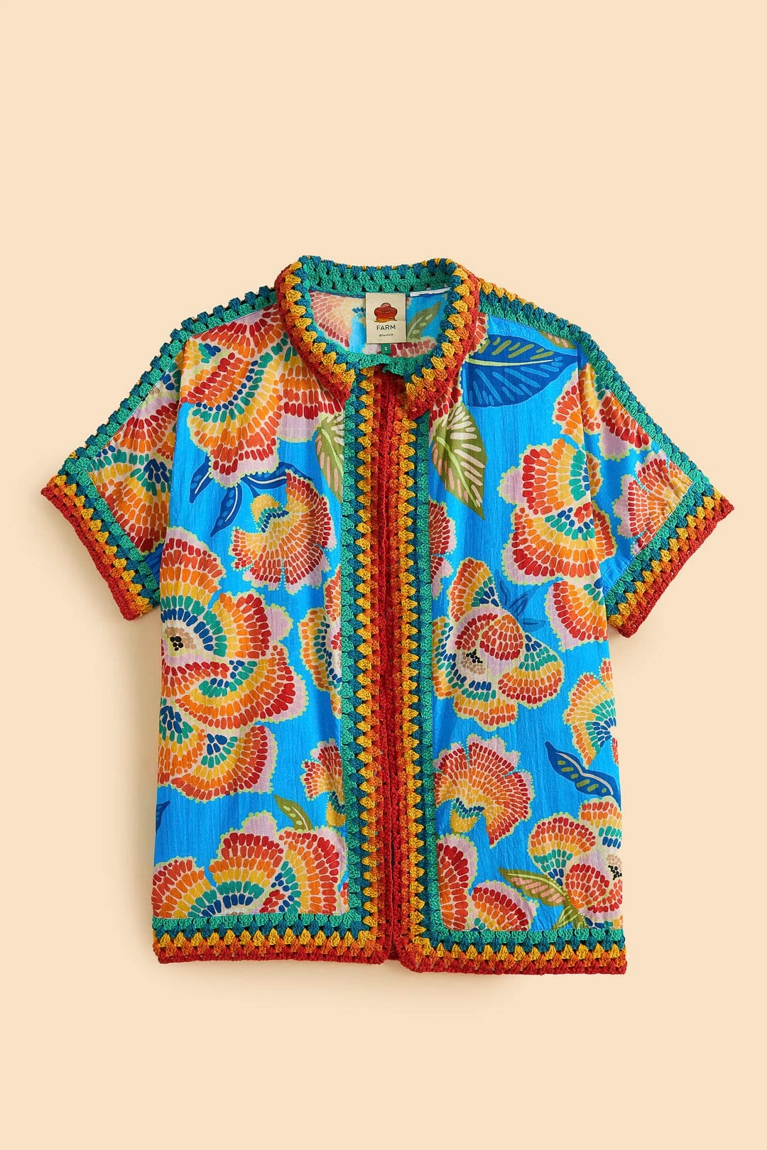 Farm Rio Dewdrop Spectrum Shirt 6 Farm Rio Dewdrop Spectrum Shirt - Image 6