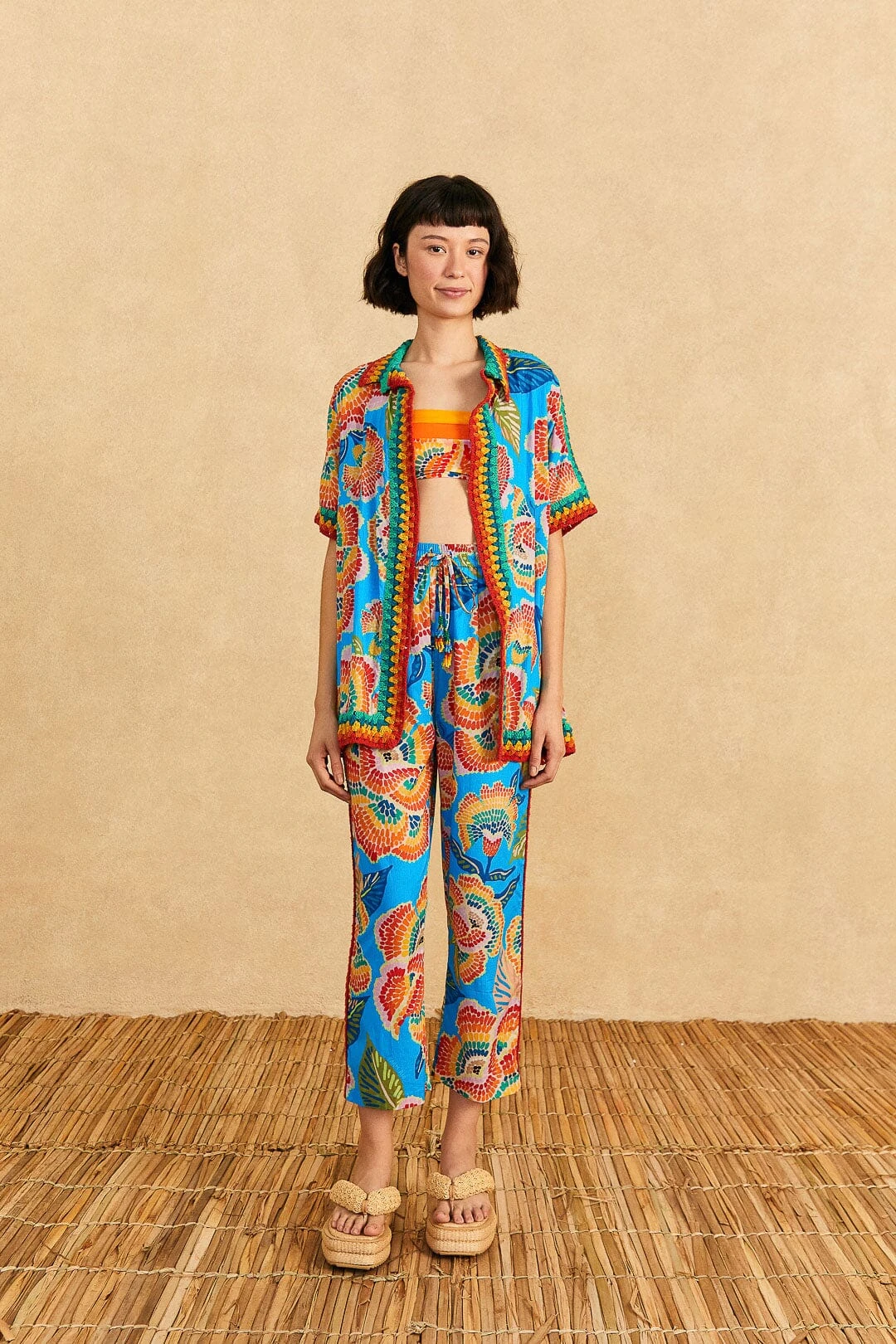 Farm Rio Dewdrop Spectrum Pants 1 Farm Rio Dewdrop Spectrum Pants