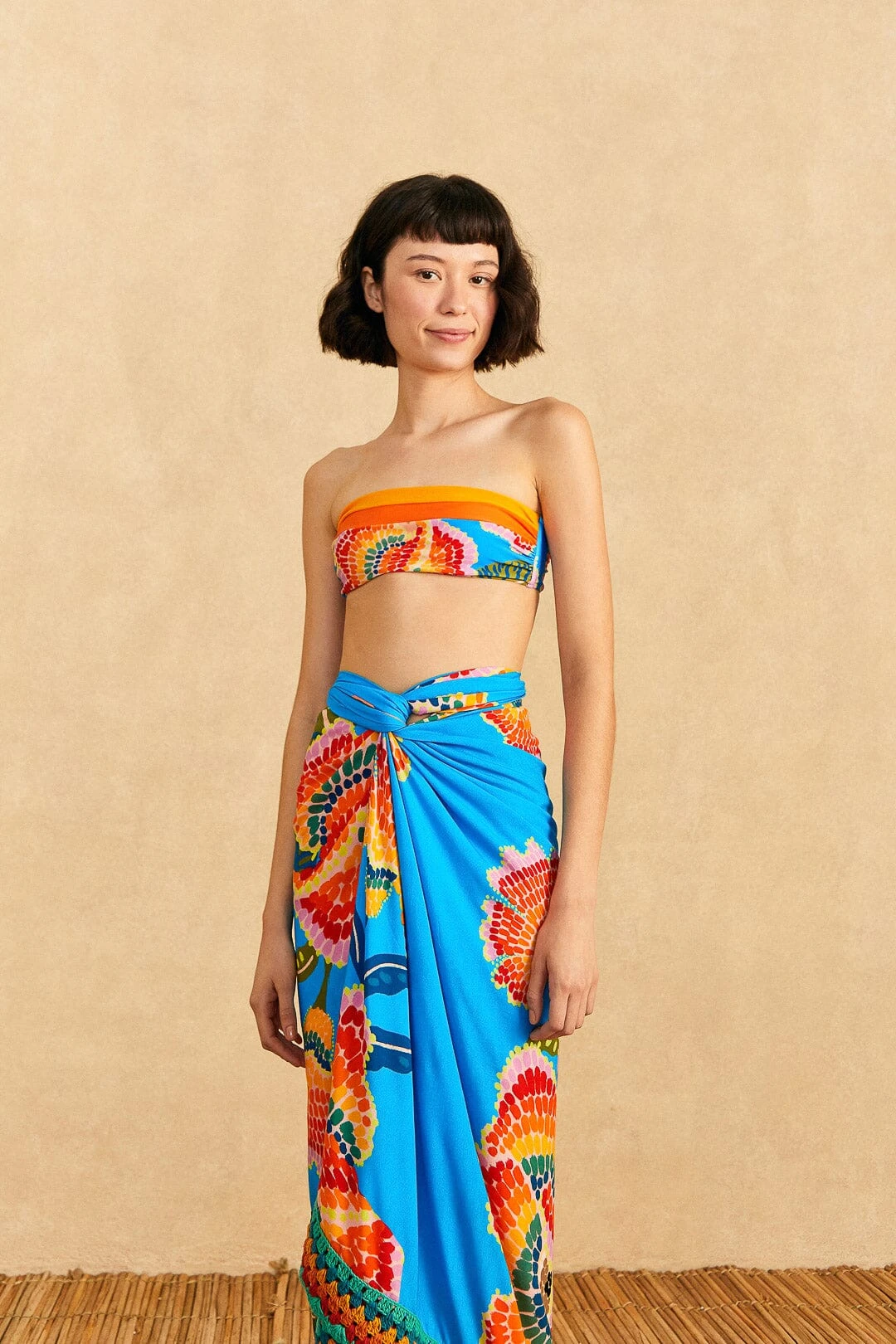 Farm Rio Dewdrop Spectrum Sarong 1 Farm Rio Dewdrop Spectrum Sarong