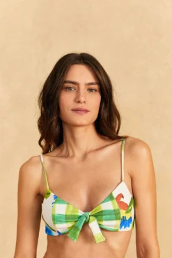 Farm Rio Tropical Fresh Bikini Top