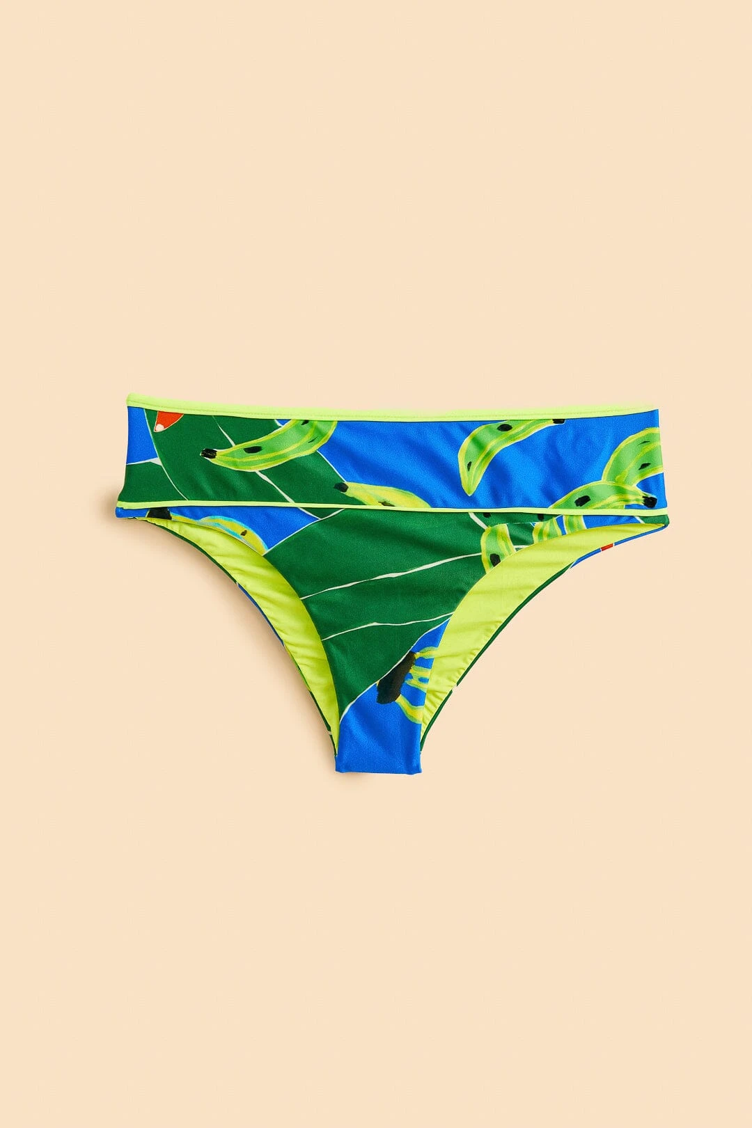 Farm Rio Blue Banana Leaves Bikini Bottom 4 Farm Rio Blue Banana Leaves Bikini Bottom - Image 4