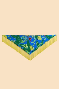 Farm Rio Blue Banana Leaves Sarong -Farm Rio Shop 310568 05