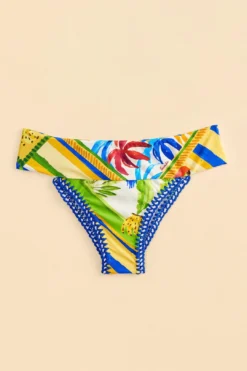 Farm Rio Bahia Mixed Scarves Bikini Bottom -Farm Rio Shop 310573 04