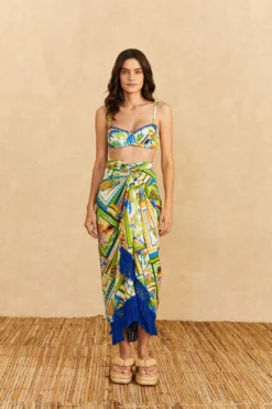 Farm Rio Bahia Mixed Scarves Sarong