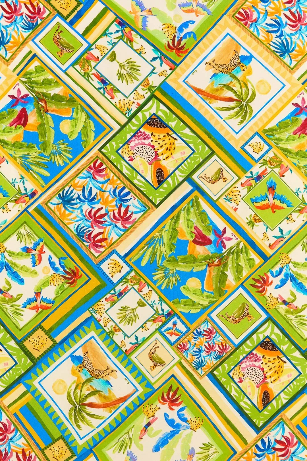 Farm Rio Bahia Mixed Scarves Sarong 7 Farm Rio Bahia Mixed Scarves Sarong - Image 7