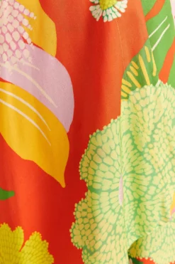 Farm Rio Red Neon Floral Kimono 10 Farm Rio Red Neon Floral Kimono -Farm Rio Shop 310593 05