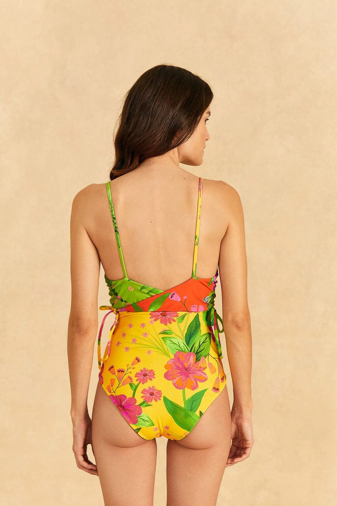 Farm Rio Romantic Garden Double One-Piece Swimsuit 6 Farm Rio Romantic Garden Double One-Piece Swimsuit - Image 6