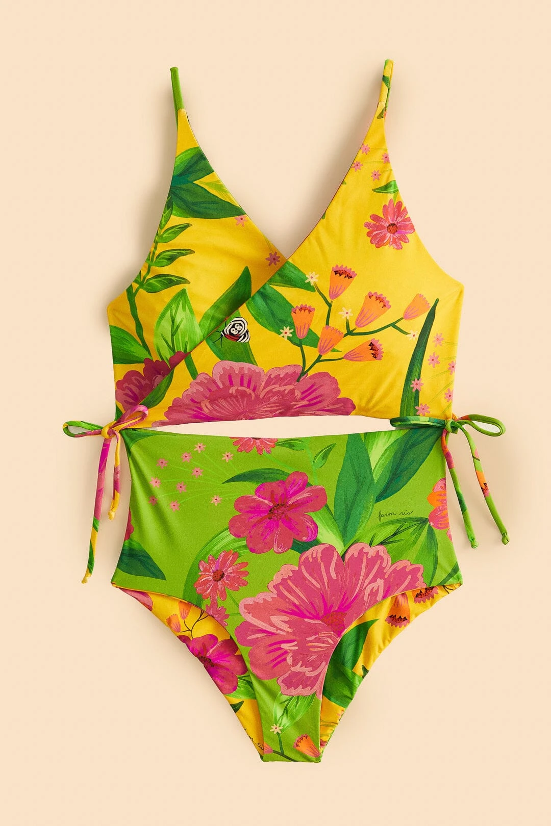 Farm Rio Romantic Garden Double One-Piece Swimsuit 7 Farm Rio Romantic Garden Double One-Piece Swimsuit - Image 7