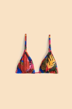 Farm Rio Blue Floral Tropical & Colorful Stripes Bikini Bottom 9 Farm Rio Blue Floral Tropical & Colorful Stripes Bikini Bottom -Farm Rio Shop 310623 05