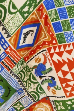 Farm Rio Off-White Pitta Colors Maxi Dress -Farm Rio Shop 310672 05