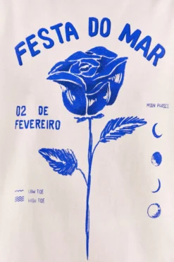 Farm Rio Festa Do Mar Organic Cotton T-Shirt -Farm Rio Shop 310677 05