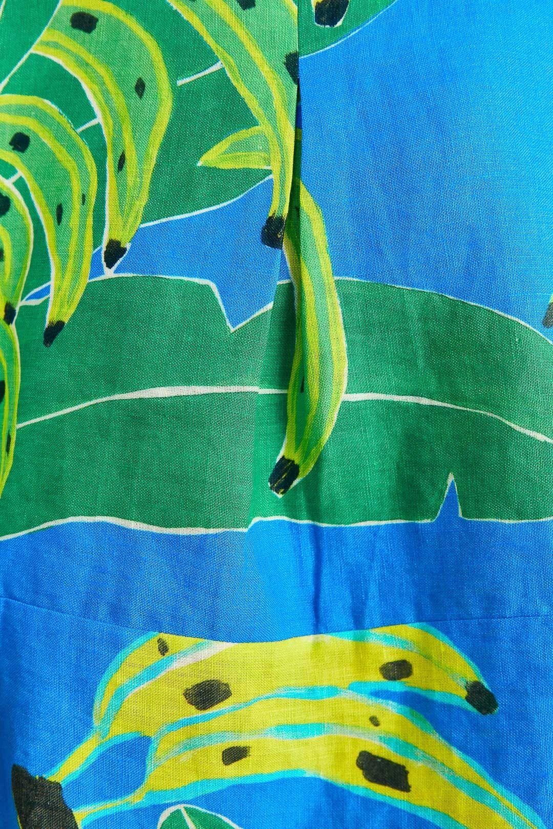 Farm Rio Blue Banana Leaves Shirt 5 Farm Rio Blue Banana Leaves Shirt - Image 5
