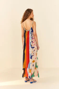Farm Rio Super Fun Daisy Maxi Dress -Farm Rio Shop 311363 04