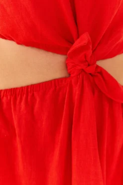 Red Knot Midi Dress 10 Red Knot Midi Dress -Farm Rio Shop 311386 05