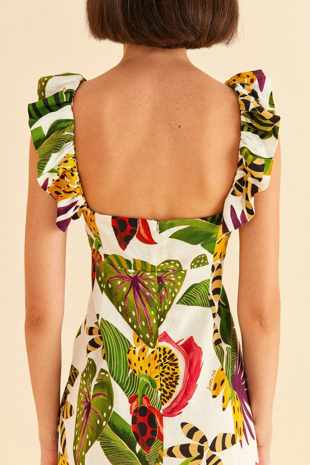 Farm Rio Striped Forest Mini Dress 5 Farm Rio Striped Forest Mini Dress - Image 5