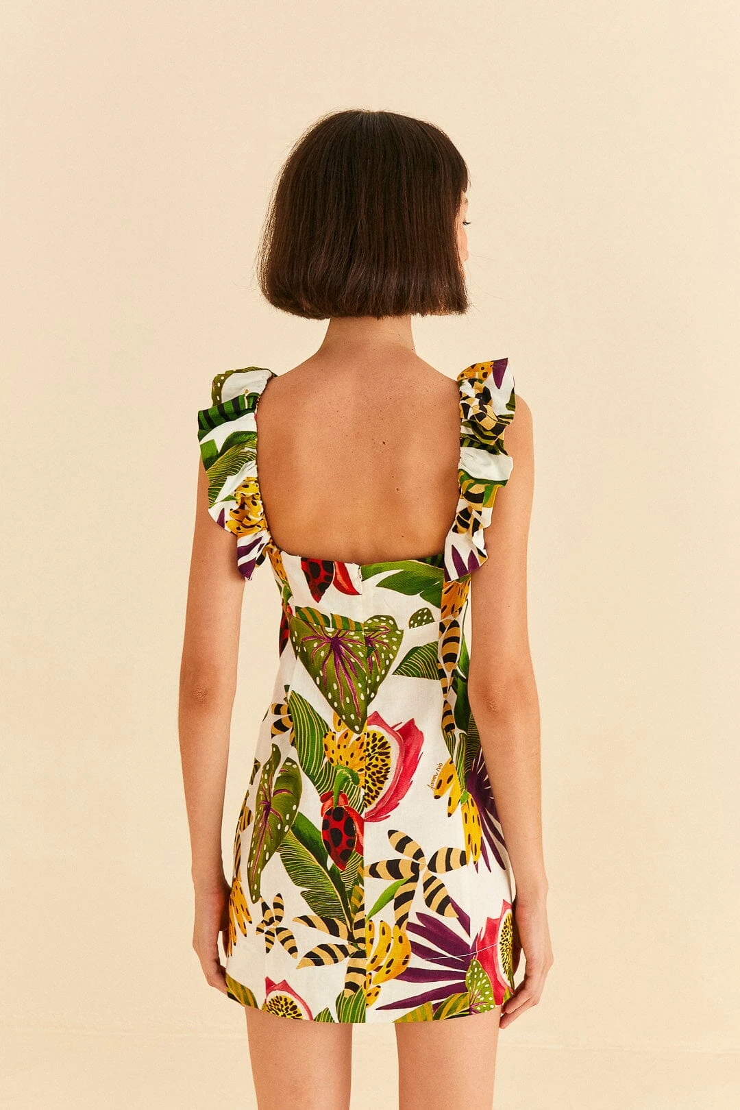 Farm Rio Striped Forest Mini Dress 4 Farm Rio Striped Forest Mini Dress - Image 4